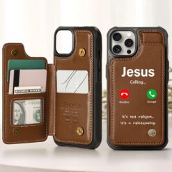 It's A Relationship Leather Flip Wallet Phone Case